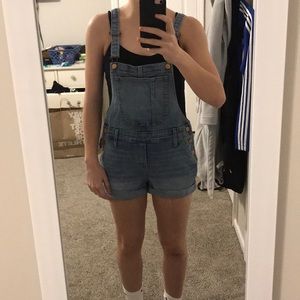 old navy shorts overalls